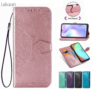 Bao Da PU Điện Thoại Nắp Lật Kèm Ngăn Đựng Thẻ Hoạ Tiết Mandala Cho OPPO Reno 9 8T 8 8Z 7Z 4 Pro A57 A77 A92 A72 A52 5G Ốp