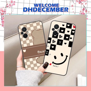 Ốp lưng Xiaomi POCO M5 PRO 4G in hình tim, kẻ vuông mẫu mới CỰC XINH