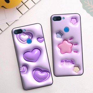 Ốp Xiaomi Mi 8 SE / Mi 8 Lite in phẳng hiệu ứng 3D giả nổi siêu thật, cực xinh, cá tính