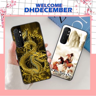 Ốp lưng Xiaomi MI NOTE 10 LITE in hình thư pháp tâm an vạn sự an ,mã đáo thành công SIÊU CHẤT