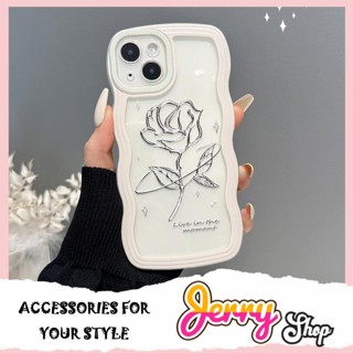 Ốp Điện Thoại Iphone Vỏ Mềm HOA HỒNG VIỀN Chống Va Đập,Bụi Bẩn - JERRY SHOP