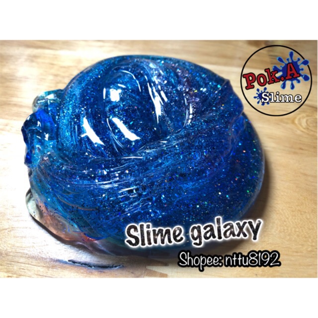 Slime galaxy (Chất clear slime)