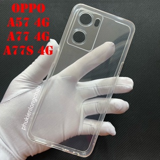 Ốp Lưng Oppo A57 4G / A77 4G / A77s 4G Dẻo Trong Tốt Lâu Ố Vàng