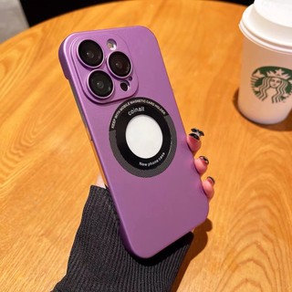 Ốp Điện Thoại Cứng Nhám Không Viền Bảo Vệ Camera Cho iPhone 14 Pro Max 14 plus 13 12 Pro Max