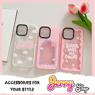 Ốp lưng điện thoại BETTER DAYS TPU trong suốt mềm chống va đập nhiều dòng điện thoại - JERRY SHOP