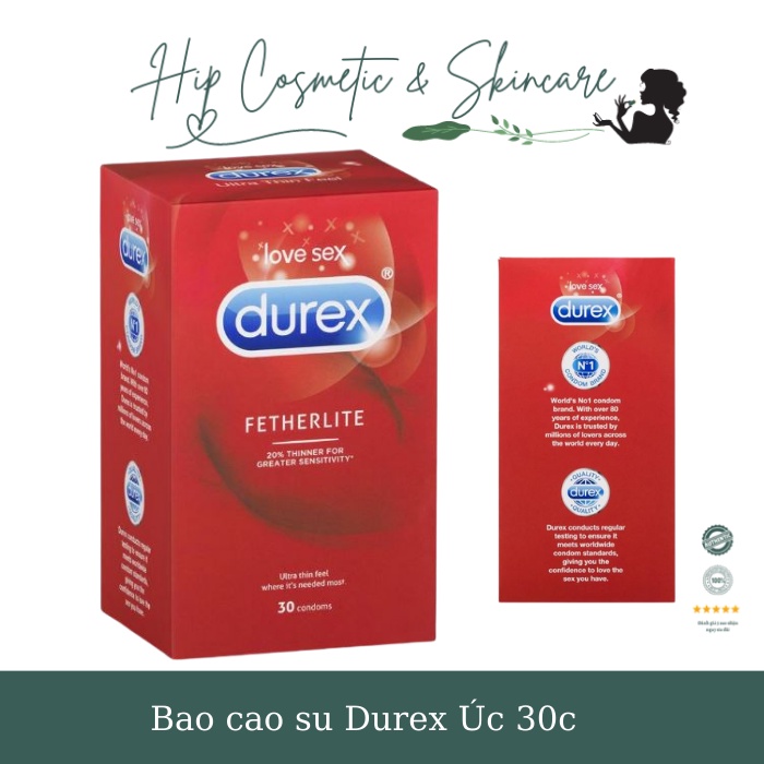 BCS DU REX HỘP 30COMDOMS