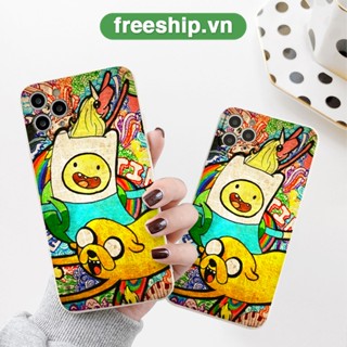 Ốp iphone vuông trắng in họa tiết graffiti đáng yêu 14/14 Pro/13/12 Pro Max 6/7/8 Plus xr xsmax e4001