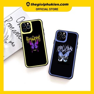 Ốp iphone - Ốp lưng iphone cạnh vuông bảo vệ camera hình Buttefly cool ngầu dành cho ip 6 đến 14promax - ng351