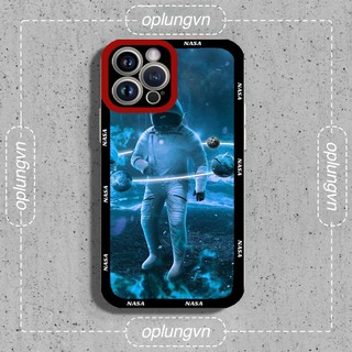Ốp Lưng Họa Tiết Vũ trụ Na.s.a Cho Điện Thoại iphone 14 / 14 pro max 11 13 12 pro max / 6 / 7 / 8plus / X max tr3049