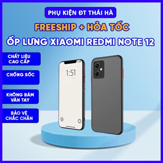 Ốp lưng Xiaomi Redmi Note 12 XUNDD, Nhựa cứng, Cao su non - PK Điện Thoại Thái Hà