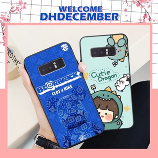 Ốp lưng Samsung NOTE 8  in hình 3D lucky, gấu Beer xinh xắn - KHÔNG NÊN BỎ LỠ