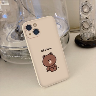 Ốp lưng iphone bảo vệ camera gấu brown iPhone 14, 13, 12 Mini, 12 Pro Max, 11, 11 Pro, 11 Pro Max/ Xs Max/ XR 7 SE e4181