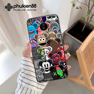 Ốp lưng Nokia C10 / C20 hình kaws bearbrick gấu siêu đẹp, ốp rẻ bền đẹp