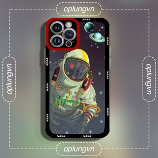 Ốp iphone Phi Hành Gia silicon ip 7 8 Plus 6 6s Plus 11 13 12 14 Pro MAX XR X XS MAX SE 2020 tr3051