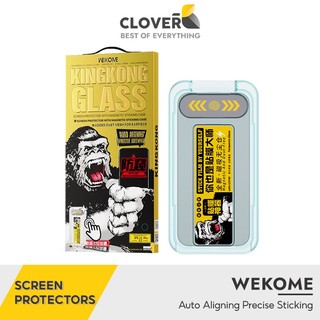 Kính Cường Lực Chống Nhìn Trộm KingKong 3D Auto Khung Dán Hỗ Trợ Full Màn Cho iP14 Pro Max 13 Pro Max 12 Pro Max Cloverb