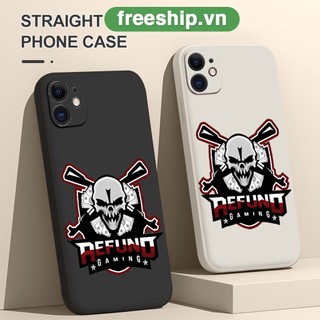Ốp iphone Logo team Refund độc lạ mixi Apple iphone Case 7+ 8 plus 12 Pro max 11 Pro X XS MAX XR 14 13pro promax e5008