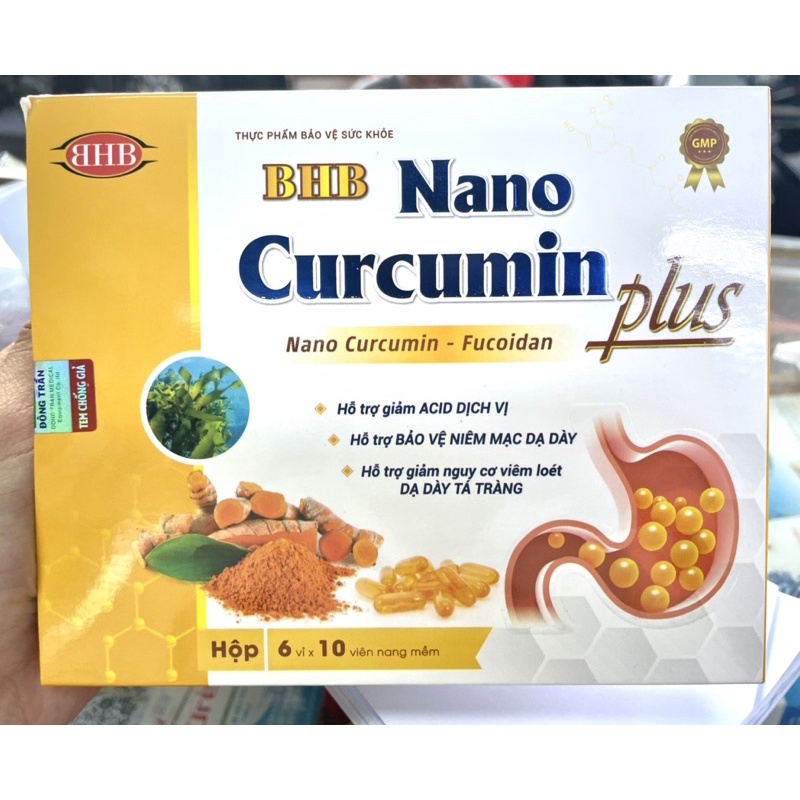 [ VIÊN NGHỆ ] NANO CURCUMIN HỖ TRỢ DẠ DÀY ❤️