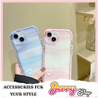 Ốp Điện Thoại Iphone Màu Gradient Họa Tiết Hình Tim Chống Sốc,Chống Trầy - JERRY SHOP