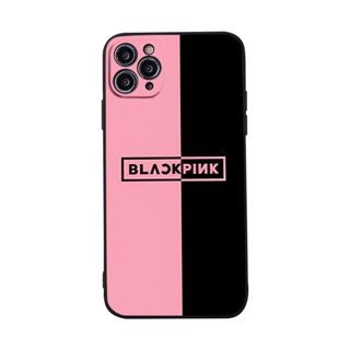 Ốp lưng dẻo iPhone Hồng Đen BlackPink hai màu đẹp 14,13,12 Mini,12 Pro Max,11,11 Pro,11 Pro Max/Xs Max/XR7  SE e5378