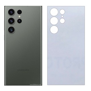 Miếng Dán Lưng Samsung S23 Ultra Decal Trong Nhám Chống Vân Tay Proton