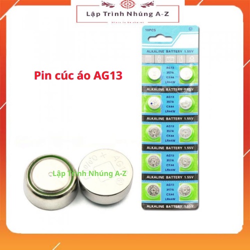[Lập Trình Nhúng A-Z][G13] Combo 10 Chiếc Pin cúc áo AG13