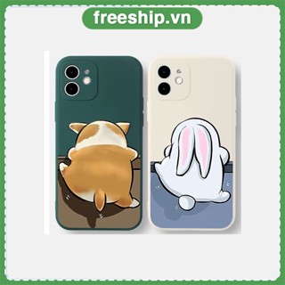 Ốp lưng iphone cặp đôi cún thỏ hoạt hình đáng yêu cho iphone 14 13/12/Xs/11/7/8/Plus/Mini/ProMax/xsmax