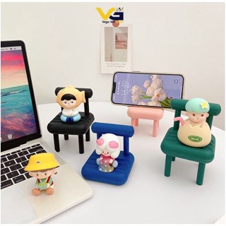 Giá Đỡ Điện Thoại / Máy Tính Bảng Mini Bằng Nhựa Để Bàn Tiện Dụng