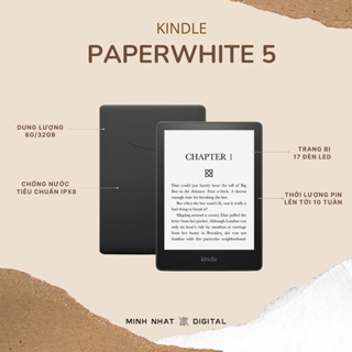 Máy đọc sách Kindle Paperwhite 5