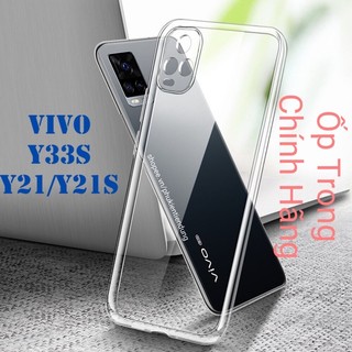 Ốp Lưng Vivo Y21 / Y21s / Y33s Nhựa Dẻo Trong Cao Cấp Chính Hãng Diliana