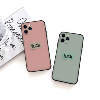 Ốp iphone BVC cạnh vuông chữ F.u.c.k Cho iPhone 14 13 12 11 Pro Max X Xr Xs Max SE2020 6 6s 7 8 Plus e1112