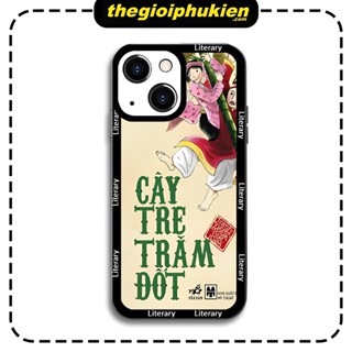 ỐP IPHONE cạnh vuông BVC cây tre 100 đốt ip 7 8 Plus 6 6s Plus 11 13 12 14 Pro MAX XR X XS MAX - ng843