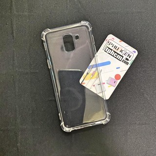 Ốp lưng Samsung J6 dẻo Trong suốt Chống sốc