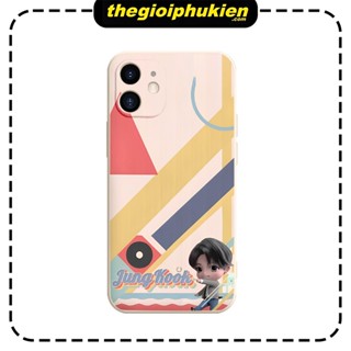 Ốp điện thoại iphone tpu bảo vệ cam jung.kook 7 8 Plus 6 6s Plus 11 13 12 14 Pro MAX XR X XS MAX - e6306
