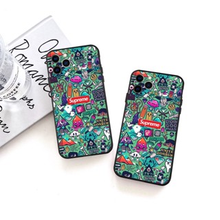 Ốp silicon iphone họa tiết sup.re nền xanh ip 7plus 8plus x xsmax 11 12 13 14 pro promax 11 12promax 13promax e3222