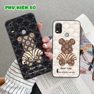 Ốp lưng Nokia C21 Plus / C31 hình gấu bearbrick, smile thời trang, ốp lưng rẻ bền đẹp