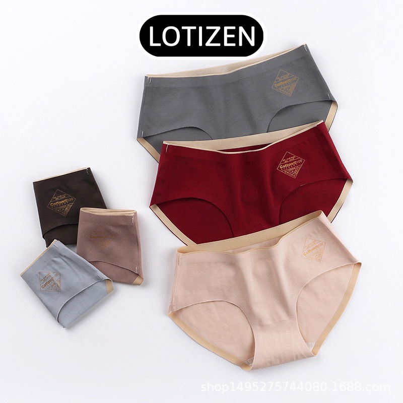 Quần lót nữ cotton trơn basic 138