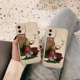 Ốp vuông iphone Lý Bí nhân vật lịch sử VN 14 Pro max 6 6s Plus 7P 8P 11 11 Pro 11 Prm X Xs max 12 Pro 12 Prm 13 e5504