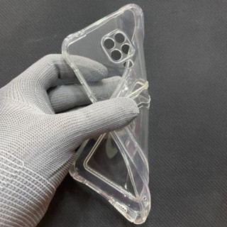 Ốp Lưng Xiaomi Redmi Note 9 Pro / Note 9s Dẻo Trong Chống Sốc Gù Bảo Vệ Camera Có Khe Ví Đựng Thẻ Card, Hình Ảnh