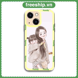 Ốp lưng iphone Ốp Điện Thoại BVC Family mẹ và con so cute Iphone 8P 14 13Promax 12 11 xr xs/Plus/Pro/Max/Mini