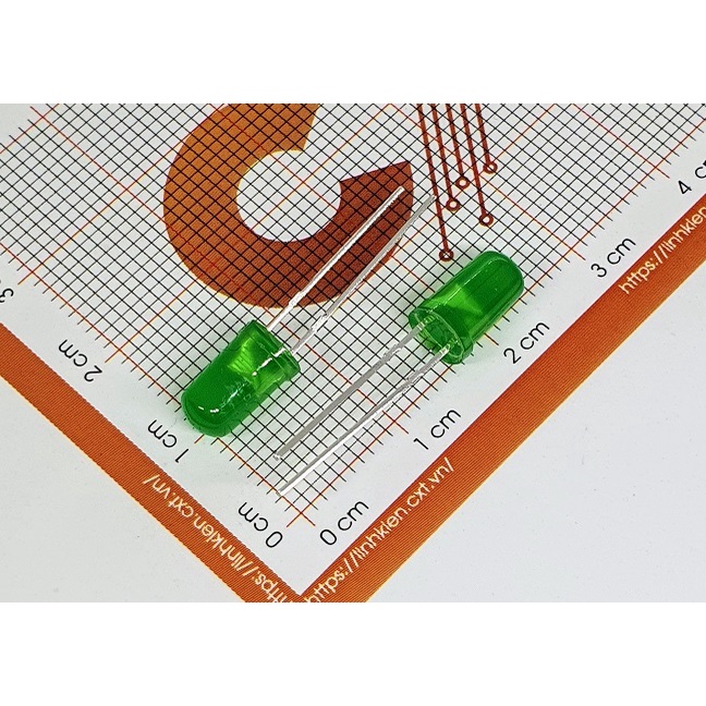 [Gói 10 cái] LED 5mm đỏ xanh vàng