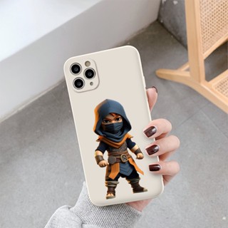 Ốp điện thoại iphone cậu bé chùm khăn xanh cam BVC 7plus/8plus/x/xs/xs max/11/11pro max 12 13 14 plus e4288