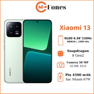 Điện thoại xiaomi 13 Snapdragon 8 Gen 2 bảo hành 12 tháng