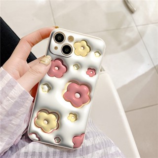 Ốp iphone cute hoa nhí đỏ vàng cute đủ mã 6 6s plus 7 8 plus x xs xr 14promax 13 12 11 pro max plus e5073