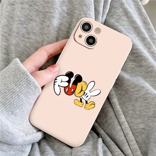 Ốp điện thoại iphone chuột Mic.ky F.U.C.K độc lạ BVC 7plus/8plus/x/xs/xs max/11/11pro max 12 13 14 plus e5305