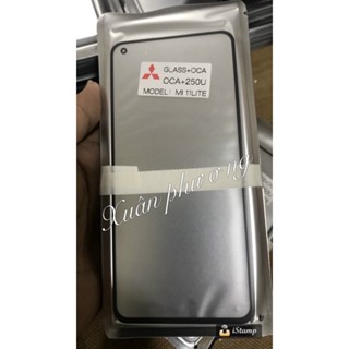 Kính ép XIAOMI  Mi 11 lite liền keo
