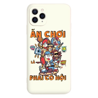 Ốp lưng iphone vuông chống sốc ăn chơi phải có hội bảo vệ camera cho ip 6/6s/7/8/X/XS/11/12/13/14 Pro Plus Max e4570