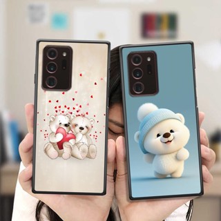 Ốp Samsung Note 20 Ultra in hình gấu cute dễ thương siêu xinh đáng yêu