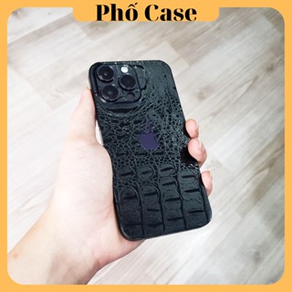 Dán skin vân da cá sấu Iphone 13 Promax 13Pro 13 12 Promax 12 Pro 12 11 Promax 11Pro 11 Xsmax Xs X 7plus 8plus 6 plus 6s