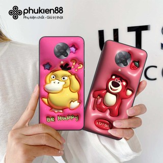 Ốp lưng Xiaomi Poco F2 Pro in hình trái tim gấu hoa vịt thỏ siêu đáng yêu, ốp rẻ đẹp