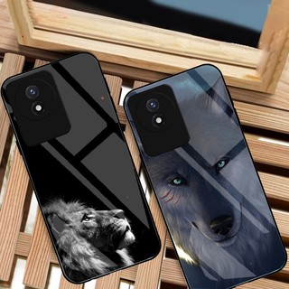 Ốp Lưng VIVO Y02 mặt kính cường lực cao cấp thiết kế Độc Quyền